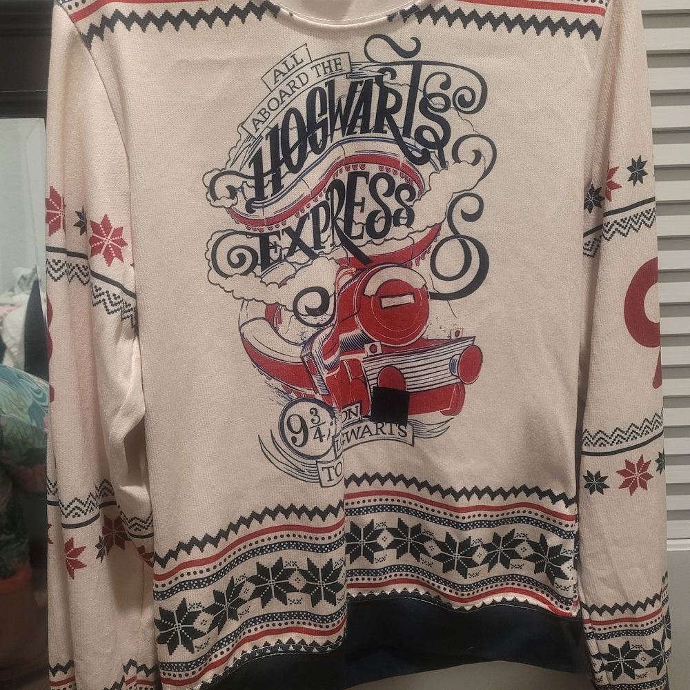 Hogwarts Express Cream Sweater
